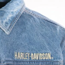 Harley-Davidson Men's Blue Denim Jacket