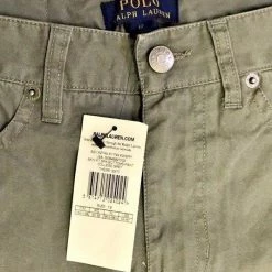 Ralph Lauren Boy's Skin Fit College Grey Pants