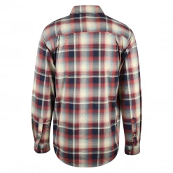 Carhartt Men's Red Navy Cream Plaid Relaxed Fit Snap Front L/S Woven Shirt (S18) New Arrivals 10 Carhartt Men's Red Navy Cream Plaid Relaxed Fit Snap Front L/S Woven Shirt (S18) New Arrivals