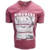 Spotted Clothing FILA Men's Maroon Windward Land & Sea S/S Tee (S17)