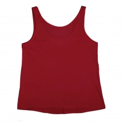 Roxy Girl's Red Vinyl Sleeveless Tank Top (S01)