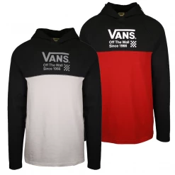 Vans Off The Wall Men's Light Weight Ryder Block-K Pullover Hoodie (S19)