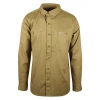 Carhartt Men's Khaki Rugged Professional Series L/S Woven Shirt (S12) New Arrivals