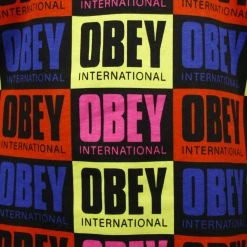 OBEY Women's International Loose Fit S/S T-Shirt Dress