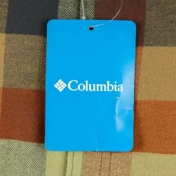 Columbia Men's Pale Mustard Orange Plaid Cornell Woods L/S Flannel Shirt (242) 15 Columbia Men's Pale Mustard Orange Plaid Cornell Woods L/S Flannel Shirt (242)