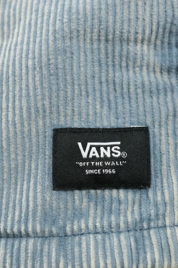 Vans Men's Blue Mirage Gatewood Corduroy Classic Fit L/S Woven Shirt 6 Vans Men's Blue Mirage Gatewood Corduroy Classic Fit L/S Woven Shirt