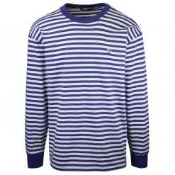 OBEY Men's 89 Icon II Striped L/S T-Shirt (S01)
