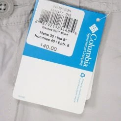 Columbia Men's Washed Out Chino Shorts (Retail $40)