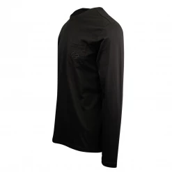 Harley-Davidson Men's Black Pocket Logo L/S T-Shirt