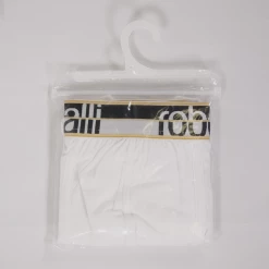 Mens Roberto Cavalli Men's Single Pack White Stretch Boxer Briefs