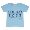 Hugo Boss Kid's Turquoise Tic Tac Toe Lines S/S T-Shirt (S10) T-Shirts