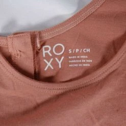 Roxy Women's Coral Palm Tree Sleeveless Tank Top (S08) Tanks