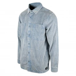 Vans Men's Blue Mirage Gatewood Corduroy Classic Fit L/S Woven Shirt