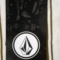 Volcom Men's White Flash Flexure Crew S/S T-Shirts (S21)