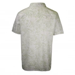Columbia Men's Light Green Forrest Rapid Rivers II Printed S/S Shirt (390)