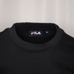 FILA Men's Black With Grey Sportswear Change The Game Box S/S T-Shirt