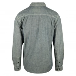 Carhartt Men's Celadon Green Chambray L/S Woven Shirt (S14) New Arrivals