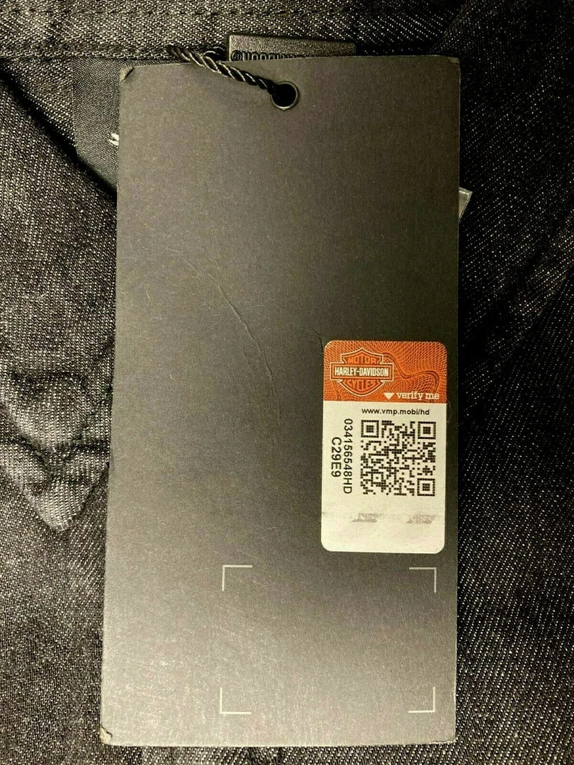 Harley-Davidson Women's Grey Denim L/S Woven Shirt (S05) 11 Harley-Davidson Women's Grey Denim L/S Woven Shirt (S05)