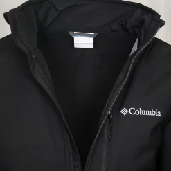 Columbia Men’s Black Ascender Water Resistant Softshell Zip Up Jacket