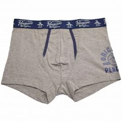 Original Penguin Men's Solid Grey Trunks (S02)