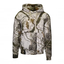 Mens Cabela's ZONE Woodland Men's Winter Pine Print L/S Pullover Hoodie (S01)