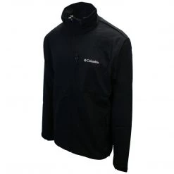 Columbia Men’s Black Ascender Water Resistant Softshell Zip Up Jacket