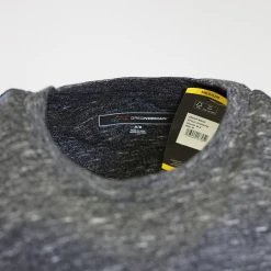 Greg Norman Men's Heather Black S/S T-Shirt (S01D)