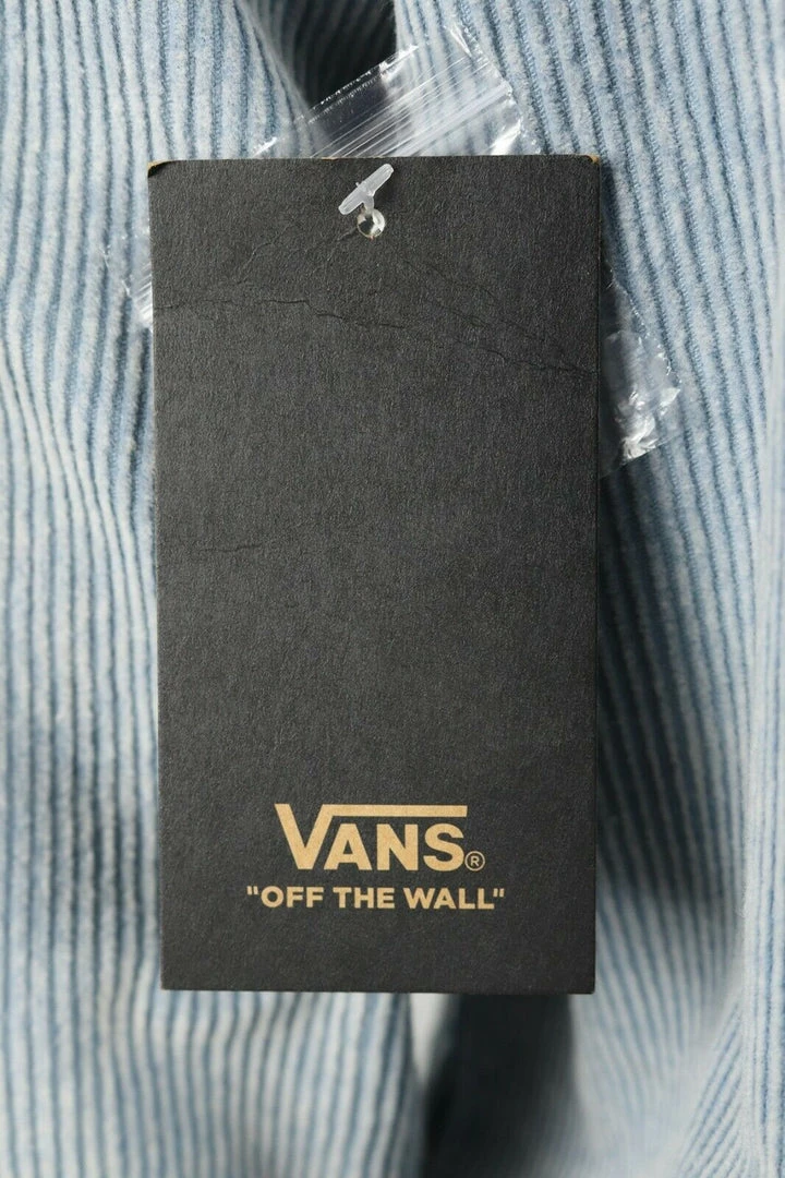 Vans Men's Blue Mirage Gatewood Corduroy Classic Fit L/S Woven Shirt 10 Vans Men's Blue Mirage Gatewood Corduroy Classic Fit L/S Woven Shirt