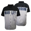 Harley-Davidson Men's Black Grey Color Block S/S Woven Shirt (S06)