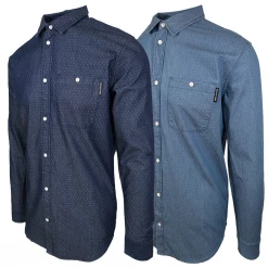 Mens DC Shoes Men's Swalendalen Two L/S Woven Shirt (Retail $55)