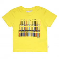 Hugo Boss Kid's Abstract Bookshelf S/S T-Shirt (S02) 41 Hugo Boss Kid's Abstract Bookshelf S/S T-Shirt (S02)