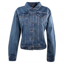 New Arrivals Harley-Davidson Women's Blue Denim Jacket (S05)