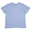 Polo Ralph Lauren Kid's Light Blue - Orange Pony Round Neck S/S T-Shirt (S21) 2 Polo Ralph Lauren Kid's Light Blue - Orange Pony Round Neck S/S T-Shirt (S21)