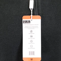 Mens Greg Norman Men's Heather Black Semi Mock Neck 1/3 Zip Sweater (S01)