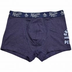 Original Penguin Men's Solid Navy Trunks (S02)