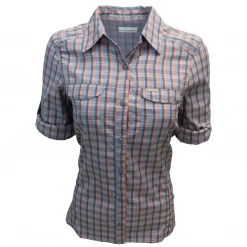 Columbia Women's Silver Ridge Lite New Moon Plaid L/S Shirt 556