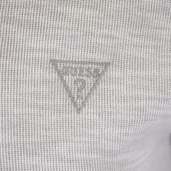 GUESS Men's Dunston Henley L/S T-Shirt (Retail $39.99) S01