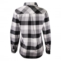 Carhartt Women's Black Grey White Plaid L/S Woven Shirt (S02)
