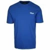 FILA Men's Azure Blue Logo S/S T-Shirt (185) Medium 2 FILA Men's Azure Blue Logo S/S T-Shirt (185) Medium