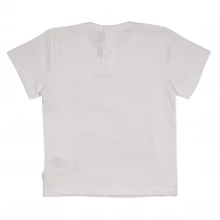 Hugo Boss Kid's White Abstract Palm Waves S/S T-Shirt (S04) T-Shirts