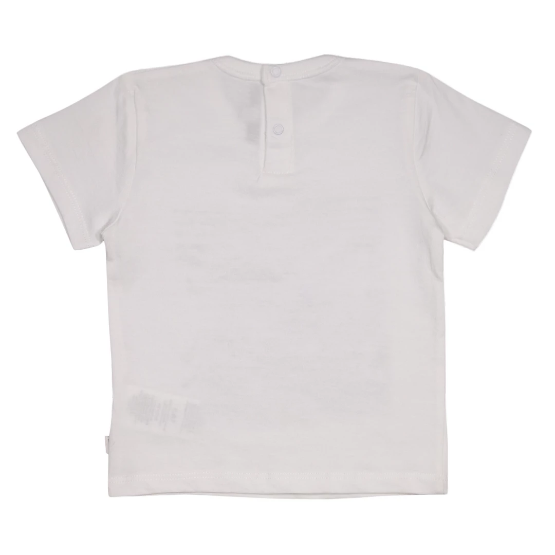 Hugo Boss Kid's White Abstract Palm Waves S/S T-Shirt (S04) T-Shirts 4 Hugo Boss Kid's White Abstract Palm Waves S/S T-Shirt (S04) T-Shirts