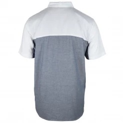 Vans Men's Parktown Two Tone Dress Blue S/S Woven Shirt (LOCATION : C5) 12 Vans Men's Parktown Two Tone Dress Blue S/S Woven Shirt (LOCATION : C5)