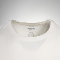 RVCA Men's Off White Robot Apple Regular Fit S/S T-Shirt (S37) 14 RVCA Men's Off White Robot Apple Regular Fit S/S T-Shirt (S37)