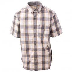 Carhartt Men's S02 Plaid S/S Woven Shirt (Retail $40)