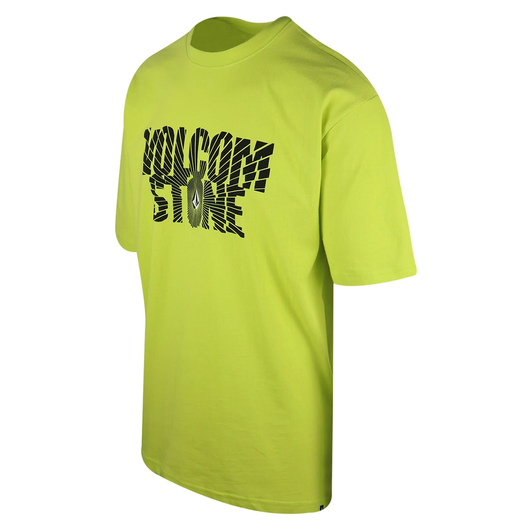 New Arrivals Volcom Men's Fluorescent Yellow Stone Rays S/S T-Shirt (S47) 4 New Arrivals Volcom Men's Fluorescent Yellow Stone Rays S/S T-Shirt (S47)