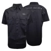 Harley-Davidson Men's Essential Grey S/S Woven Shirt (S01)