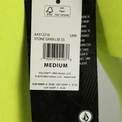 New Arrivals Volcom Men's Fluorescent Yellow Stone Purple Hand S/S T-Shirt (S46) 17 New Arrivals Volcom Men's Fluorescent Yellow Stone Purple Hand S/S T-Shirt (S46)