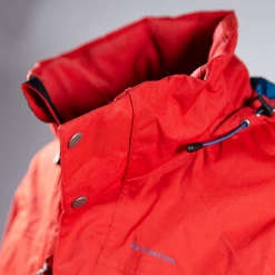 Mens Quechua Men's Mars Red Soft Shell Full Zip Jacket