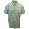 Columbia Men's Mint Green Plaid Thirty Mile Ledge EXS S/S Woven Shirt (355)