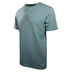 RVCA Men's Pine Green The Balance Of Opposites Regular Fit S/S T-Shirt (S04)